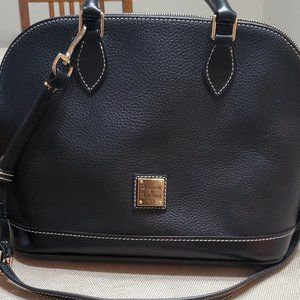 Dooney & Bourke Pebble Grain Zip Zip Satchel